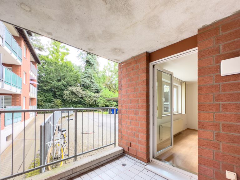 Immobilie Mehrfamilienhaus Drohne Düsseldorf 